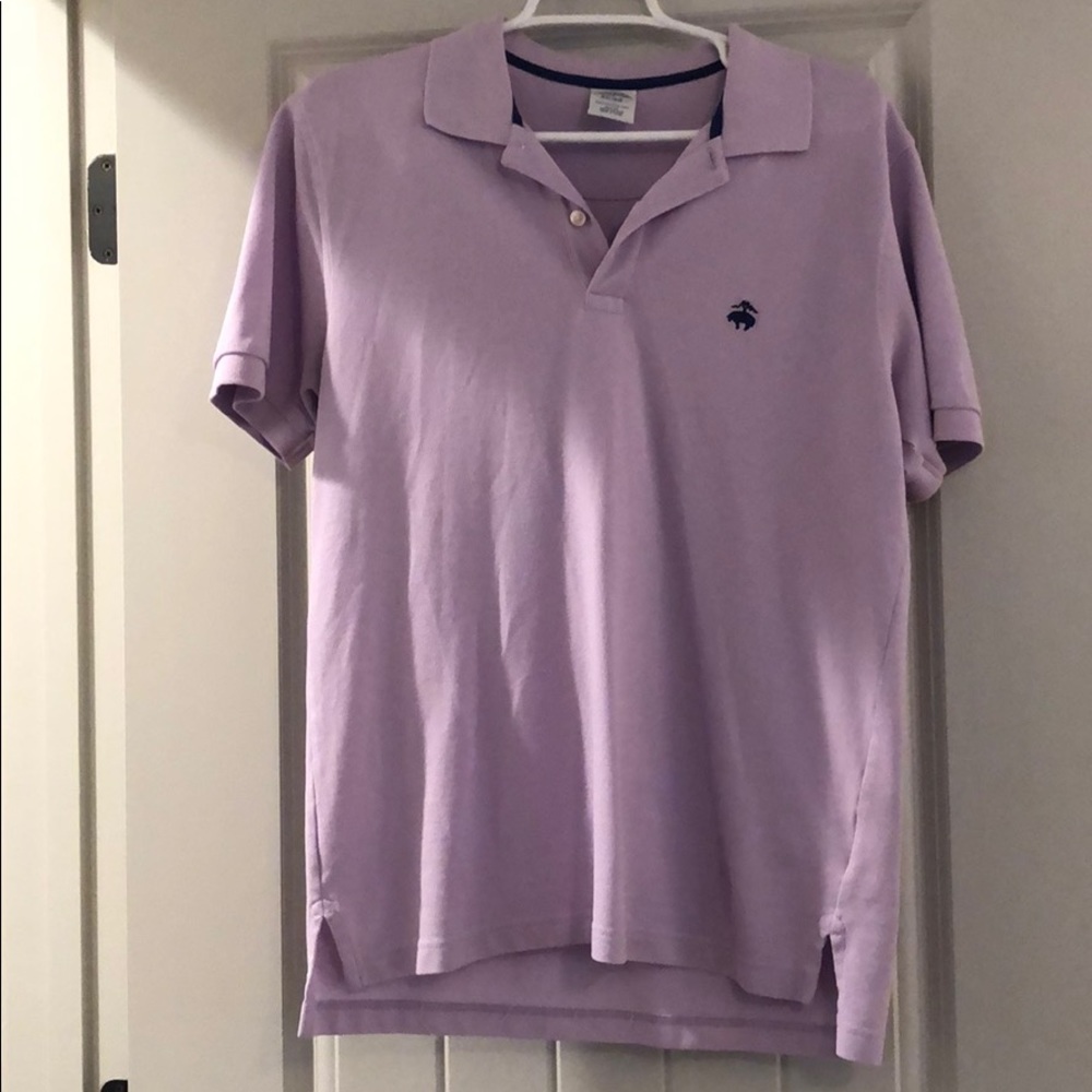 Brooks Brothers Slim Fit Polo- Lavender